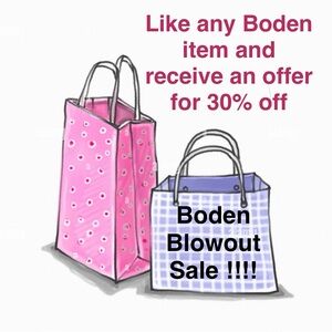 Boden Blowout Sale